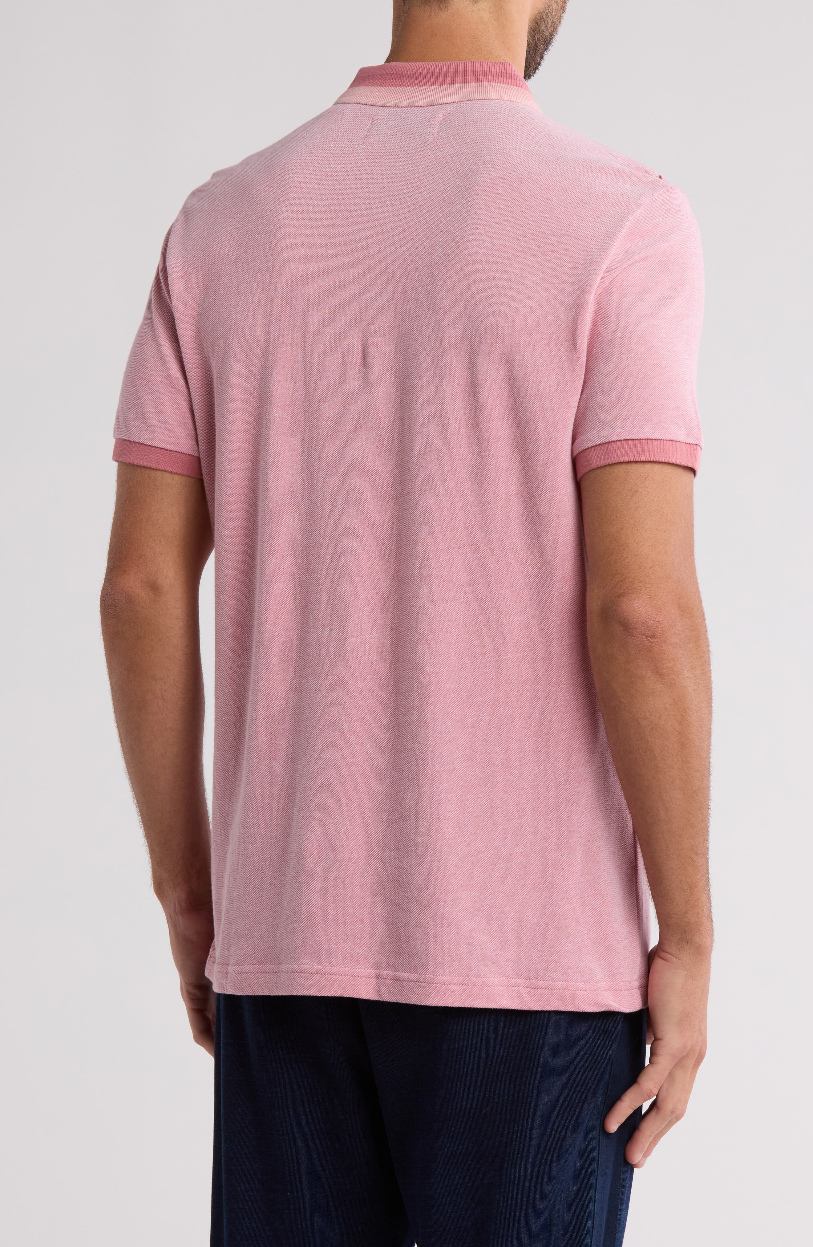 Tipped Cotton Contrast Collar Polo - image 4