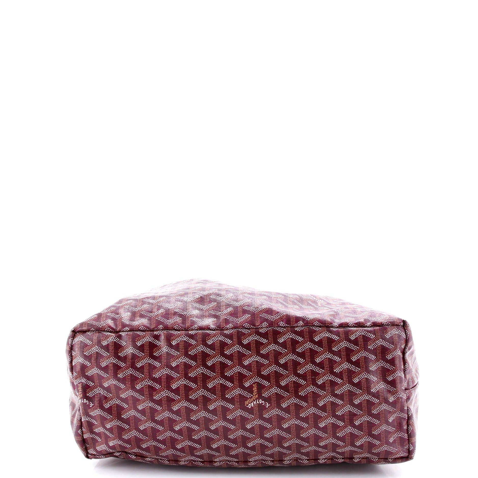 Pre-Owned Goyard Saint Louis Tote Coated Canvas PM, Alternate, color, 