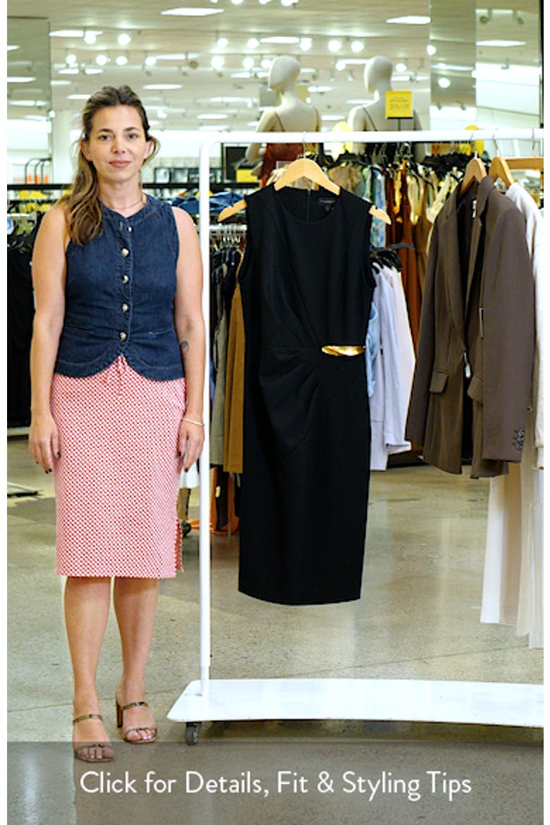 Sleeveless Sheath Dress video