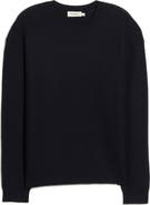 FRAME Ribbed Wool Crewneck Sweater