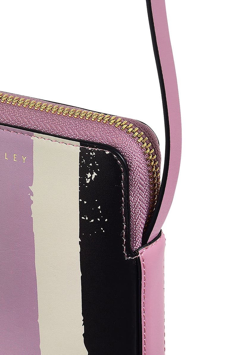 Radley Gallery Road Geo Medium Phone Crossbody Bag, Alternate, color, Shy Pink