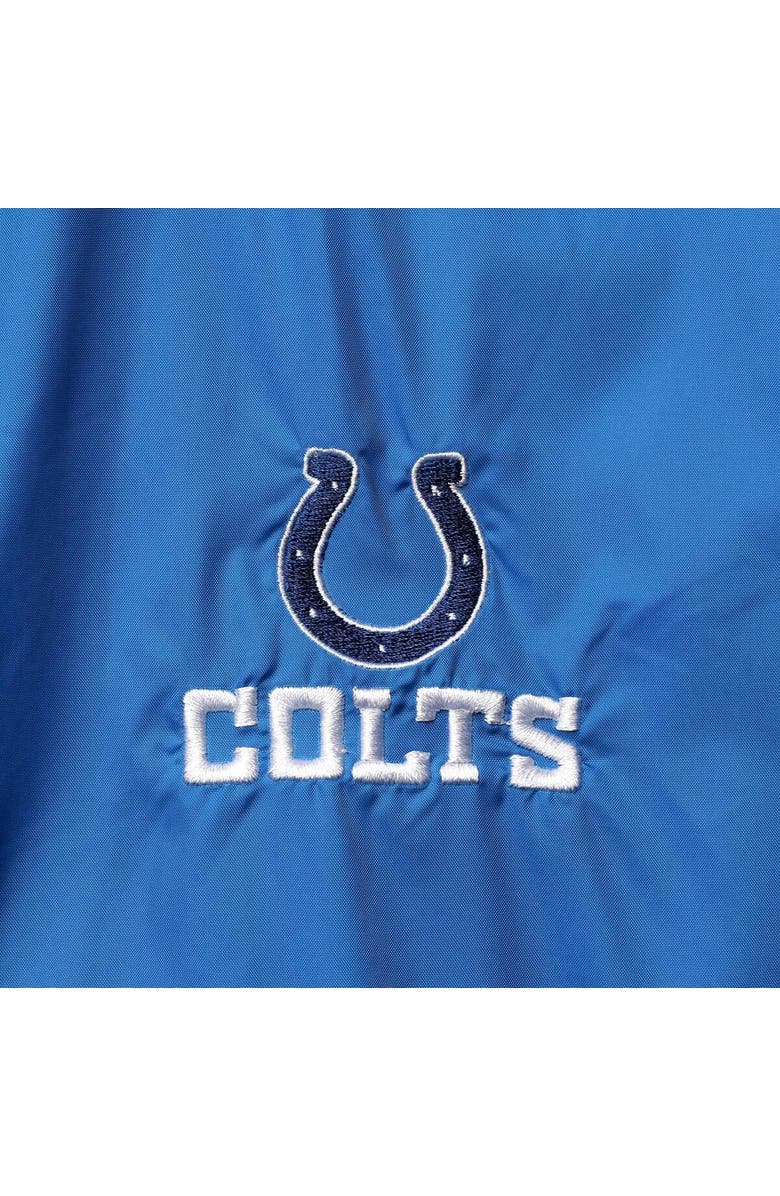 DUNBROOKE Men's Dunbrooke Royal Indianapolis Colts Logo Legacy Stadium Full-Zip Jacket, Alternate, color,