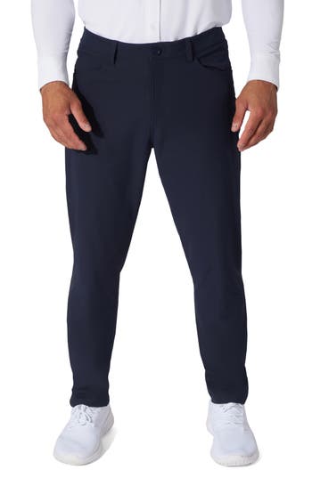 90 Degree By Reflex Tricot Prime Time Pants In Blue