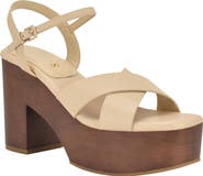 GUESS Qeelin Ankle Strap Platform Sandal