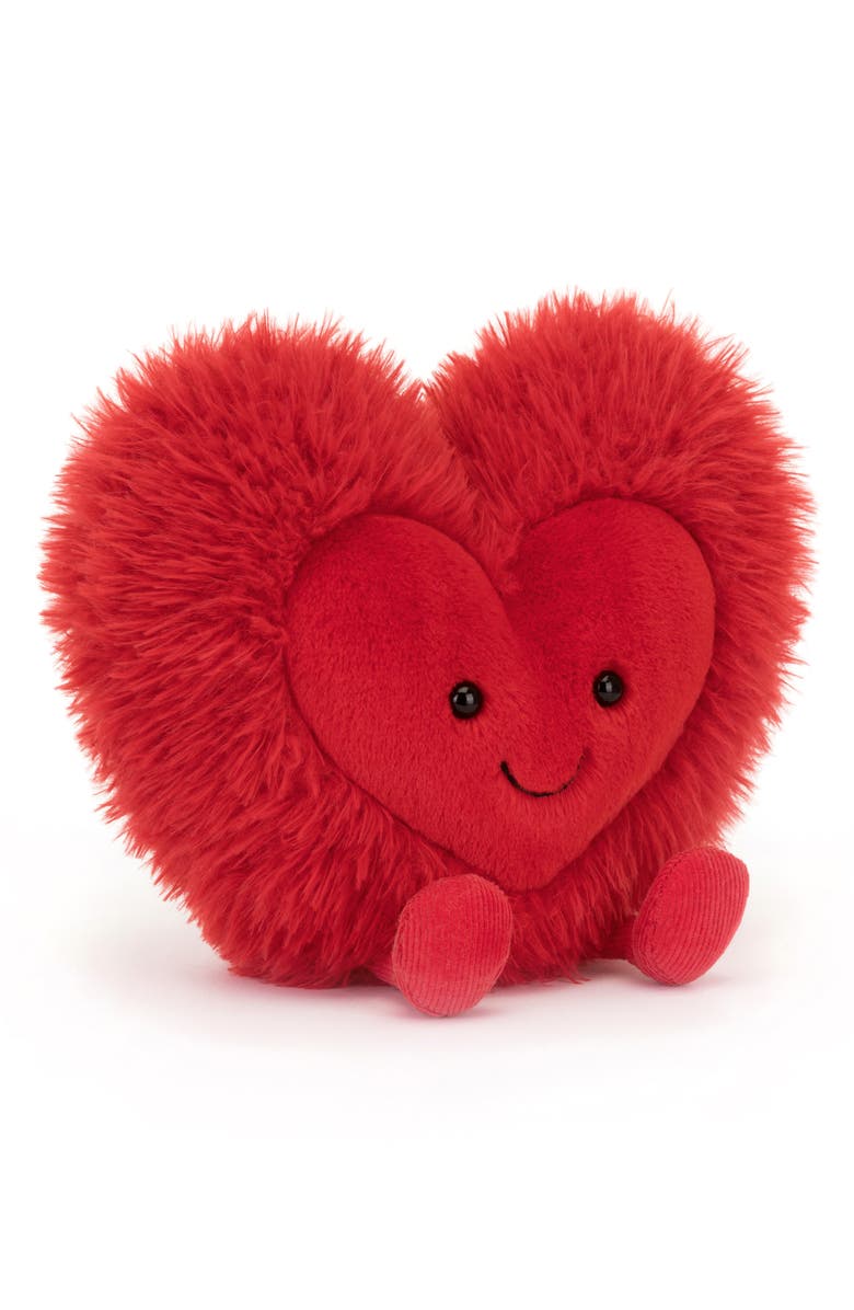 Jellycat Large Amusable Beatie Heart Plush Toy, Main, color,