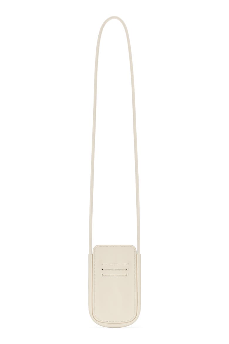 Ayla Water Repellent Phone Crossbody Bag, Alternate, color, IVORY