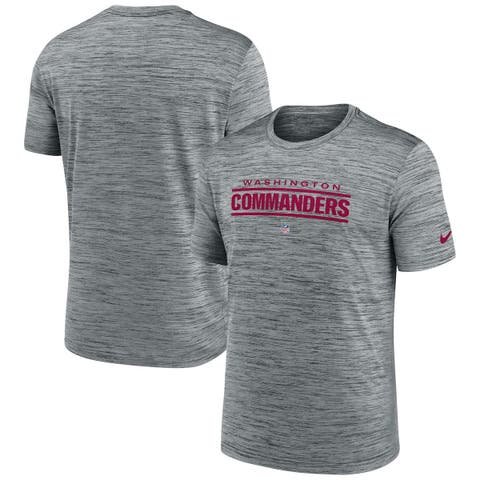 Men's Nike Gray Washington Commanders Velocity Performance T-Shirt