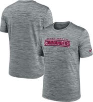 Nike Men's Nike Gray Washington Commanders Velocity Performance T-Shirt
