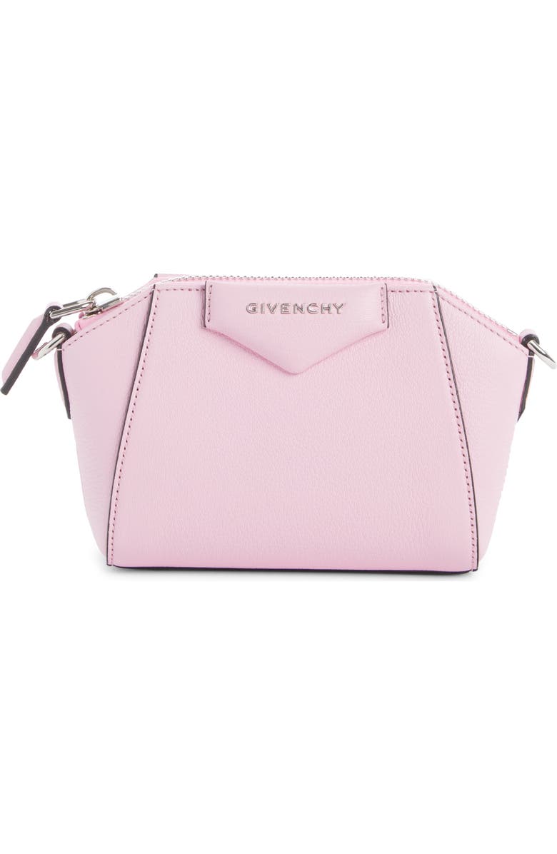 Givenchy Nano Antigona Sugar Leather Crossbody Bag, Main, color,