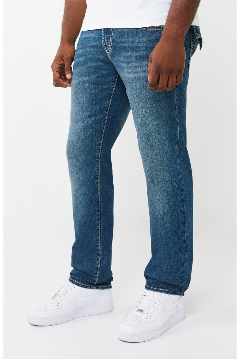Geno Big T Flap Pocket Slim Fit Jeans, Alternate, color, MEDIUM BLUE COMET