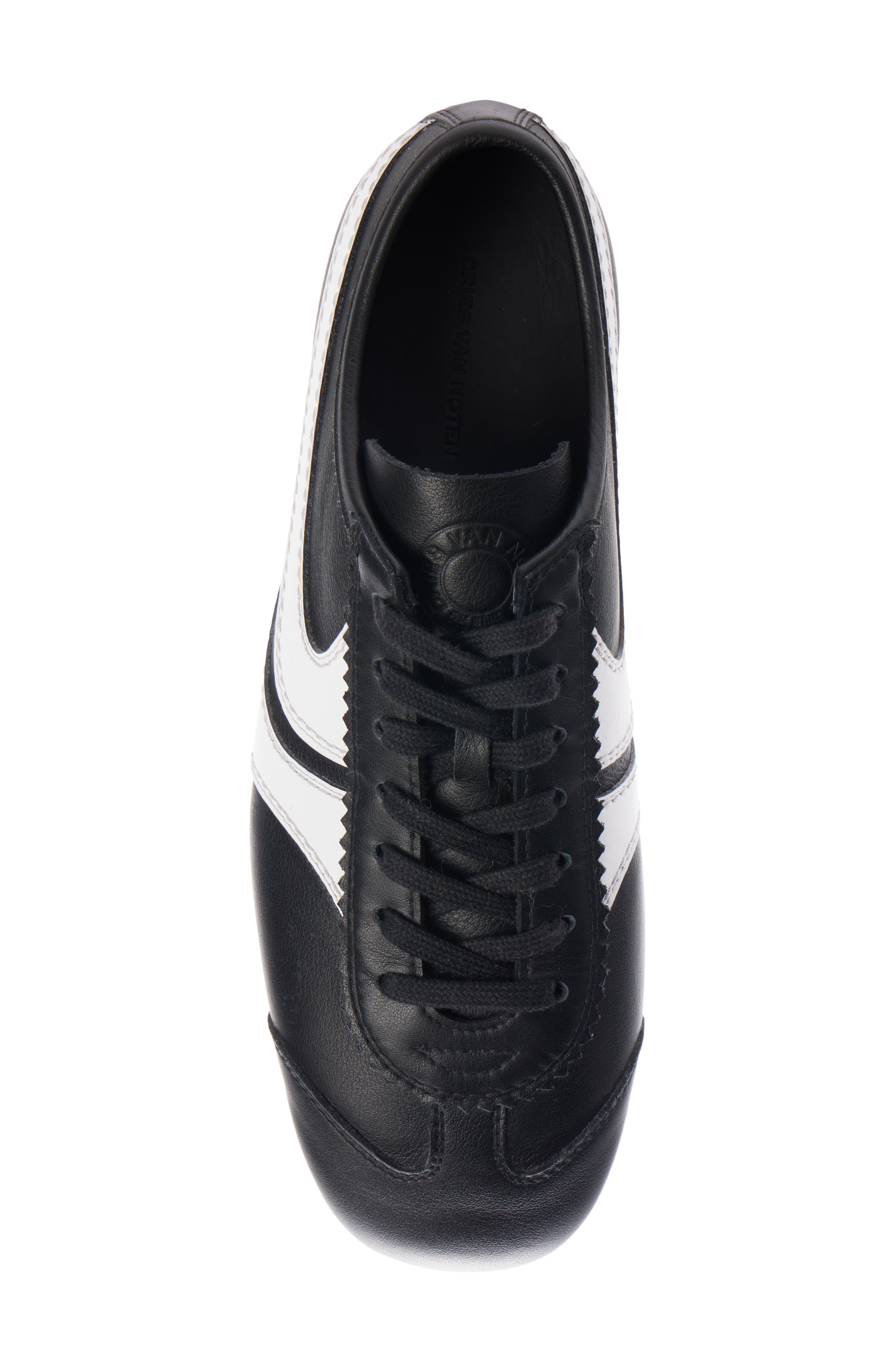 Dries Van Noten Leather Sneaker, Alternate, color, 
