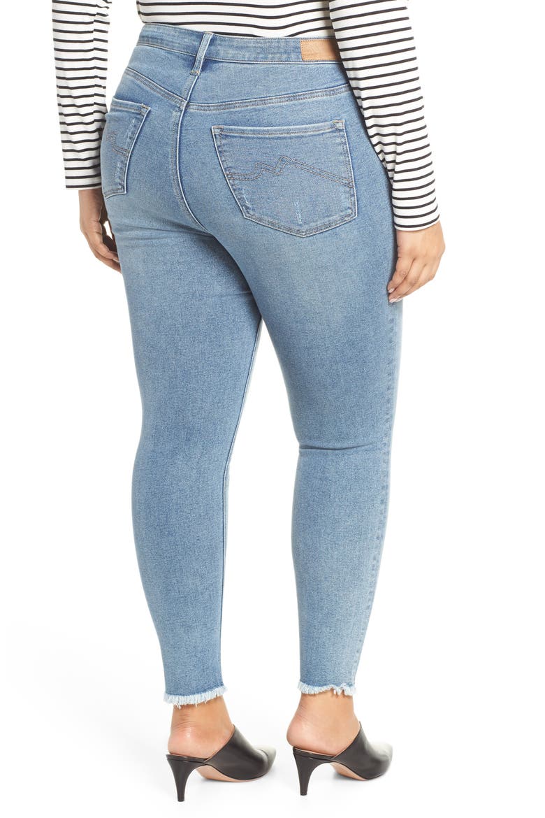 Perfect Vintage Core Ripped High Waist Skinny Jeans, Alternate, color, HARVEY