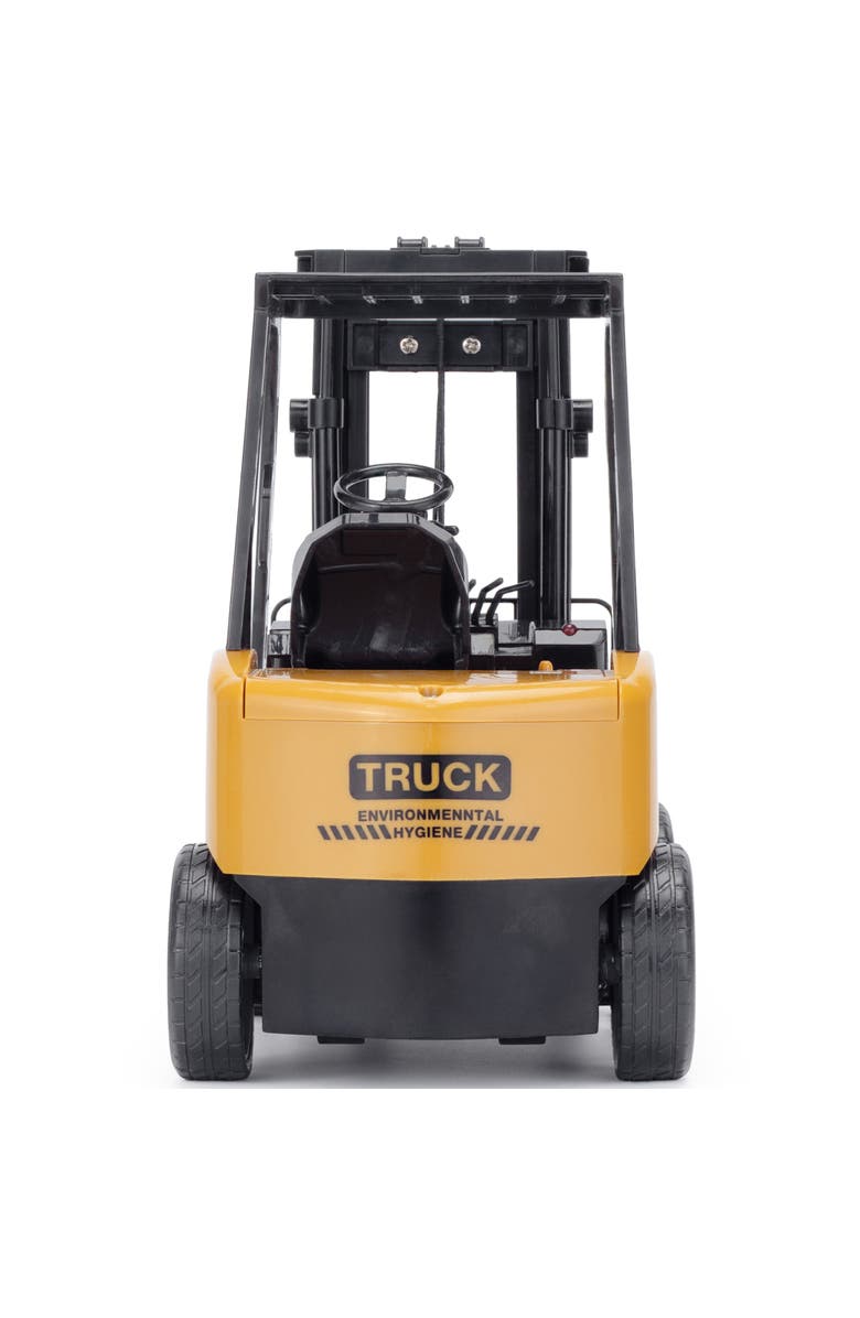 CMJ RC Cars Forklift Truck 1/16 Scale Remote Control Vehicle, Alternate, color, Multicolored