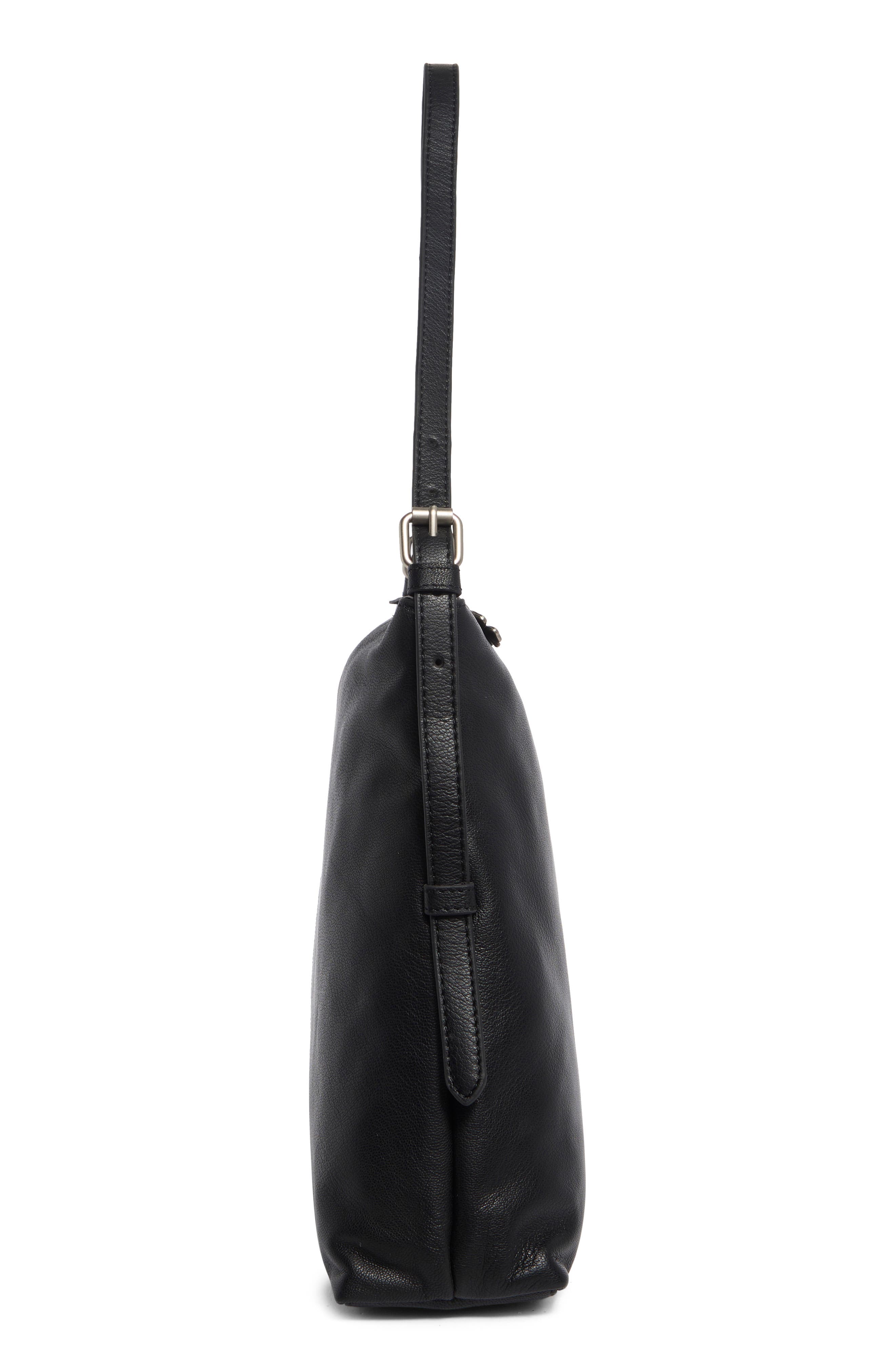 Lucky Brand Leif Hobo Bag, Alternate, color, Black