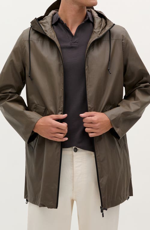 Scalpers New Light Raincoat In Brown