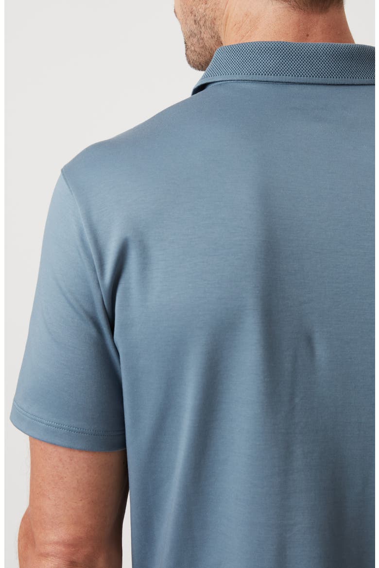 Ocean View Pima Cotton Polo, Alternate, color, OCEAN VIEW