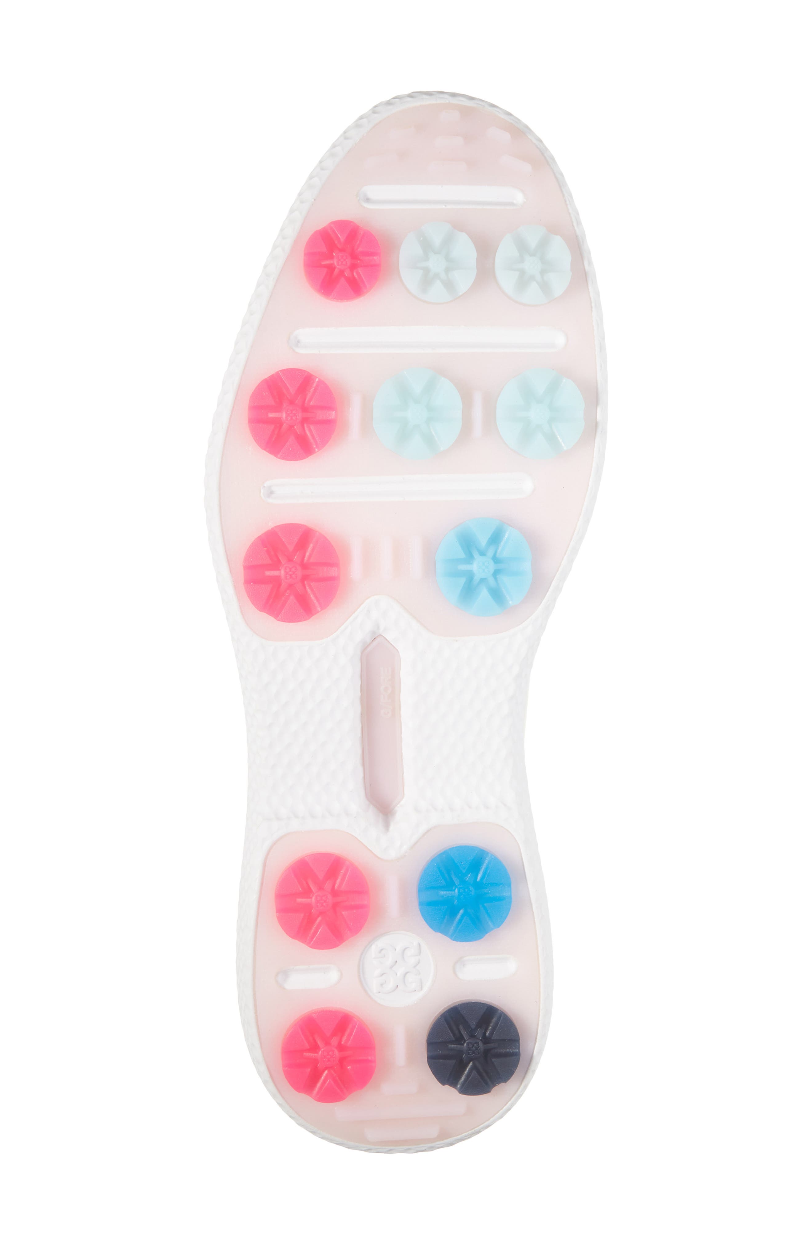 G/FORE Gallivan2r Kiltie Waterproof Golf Shoe, Alternate, color, Snow/ Twilight