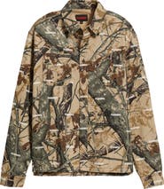 PLEASURES Sensation Hunting Camouflage Hunting Button-Up Shirt