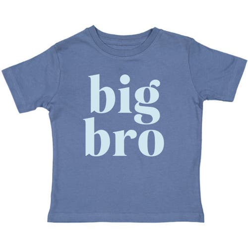 Sweet Wink Big Bro Short Sleeve T-shirt In Indigo