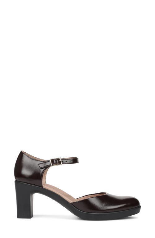 Lifestride Effortless Ankle Strap Platform Pump In Red