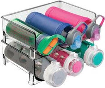 mDesign Plastic Free-Standing Stacking 3 Bottle Storage Rack, 2 Pack, USA Made | Nordstrom