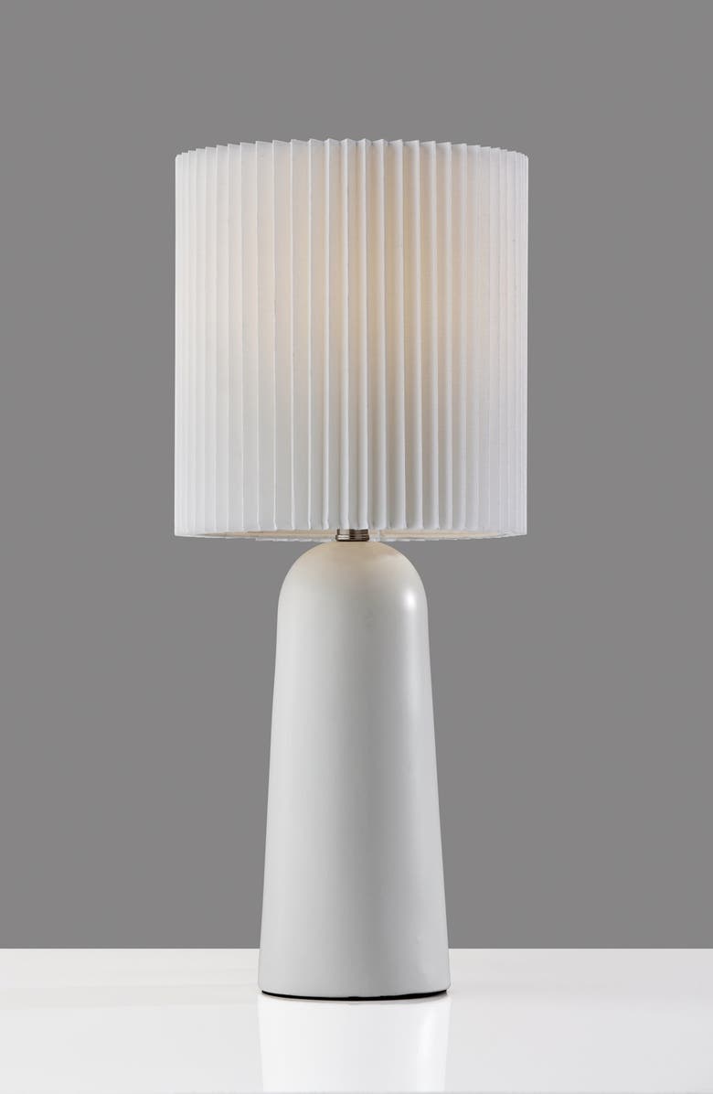 ADESSO LIGHTING Callie Table Lamp, Alternate, color, White Ceramic
