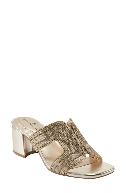 BANDOLINO BANDOLINO MOLANE SLIDE SANDAL 