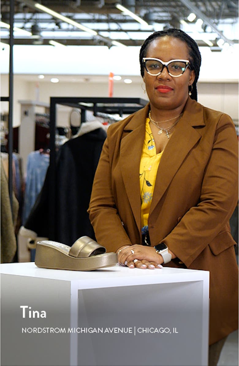 Valencia Platform Wedge Slide Sandal, sales video thumbnail