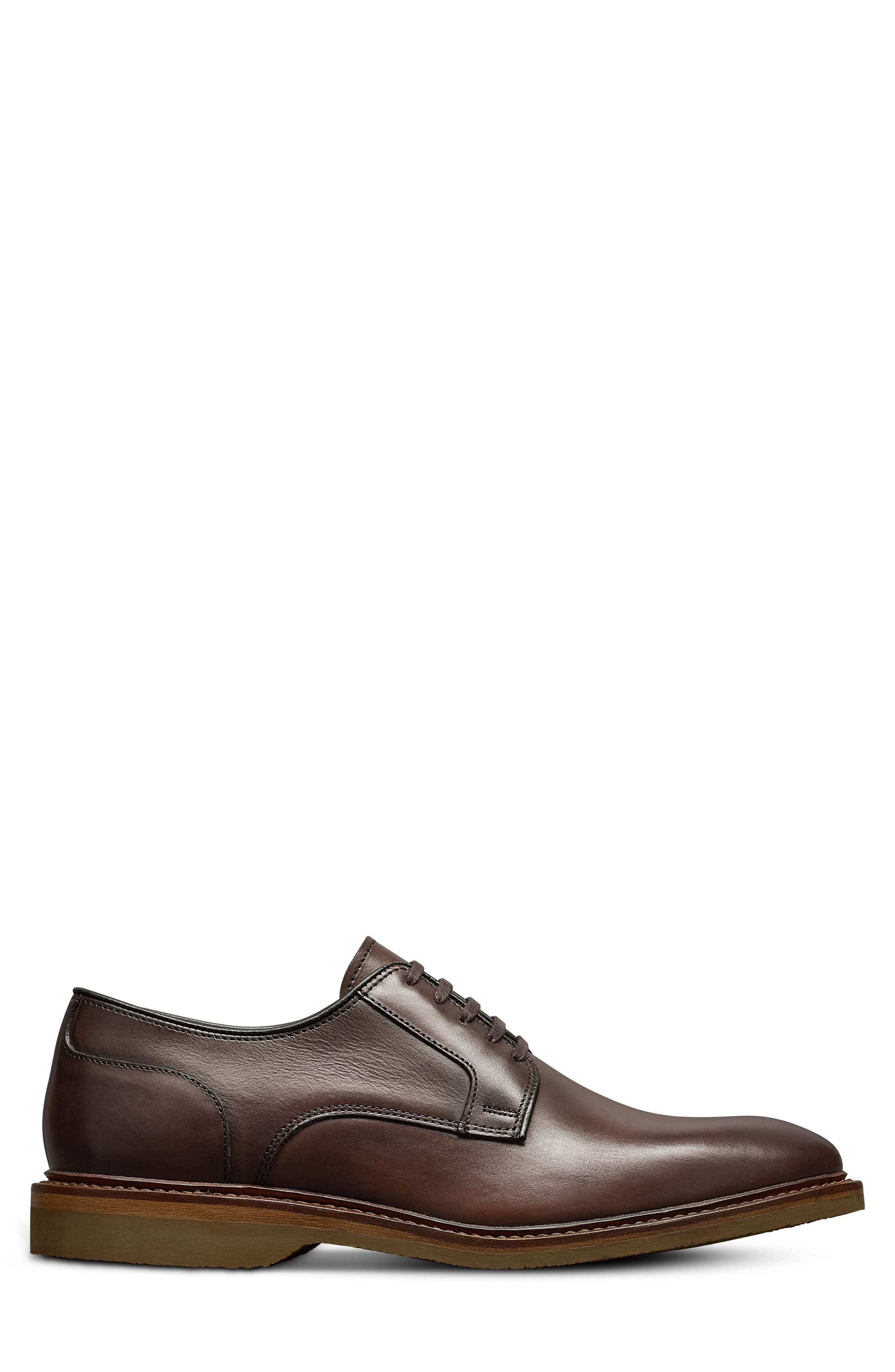 Allen Edmonds Walker Verse Derby, Alternate, color, Chili