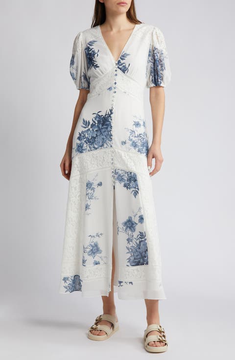 Dinah Dekorah Floral Maxi Dress