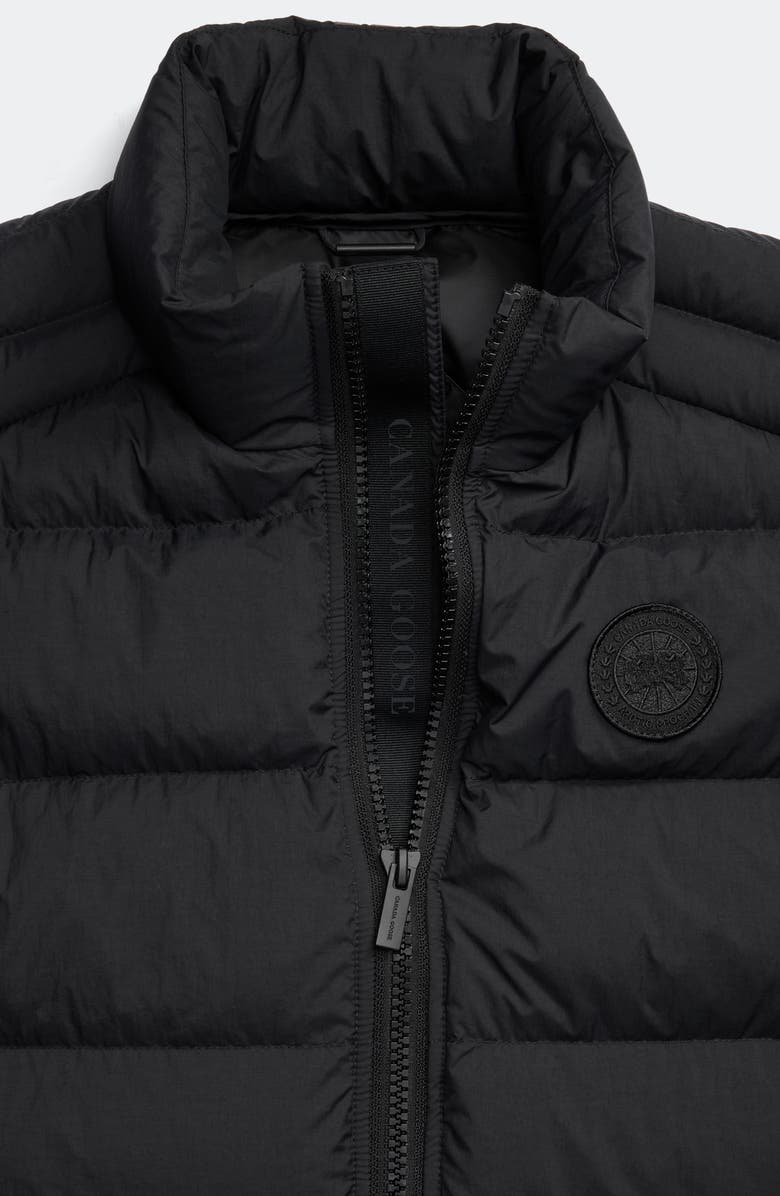 Canada Goose Crofton Enduraluxe Packable Quilted Vest, Alternate, color, Black - Noir