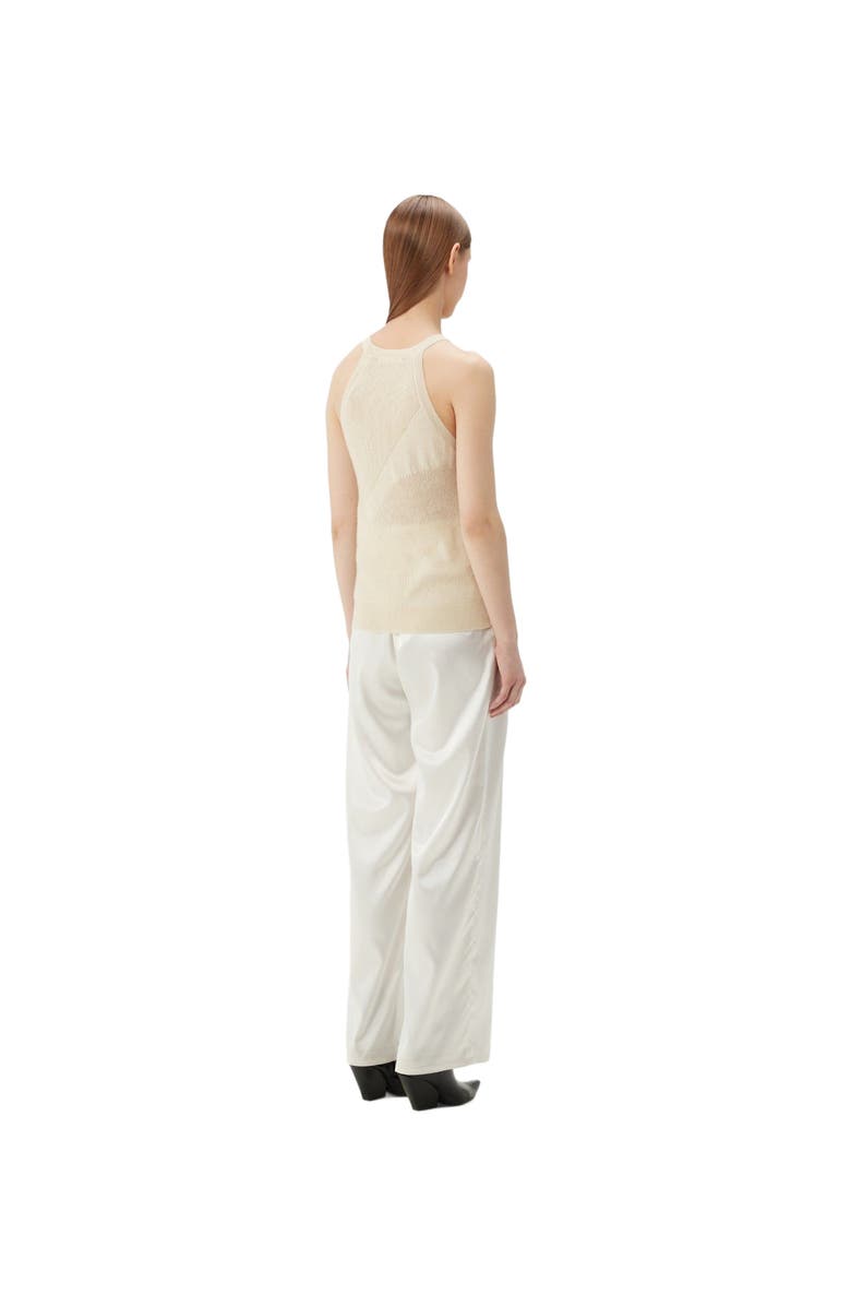 GOBI Mongolian Cashmere Organic Color Cashmere Top, Alternate, color, Off White