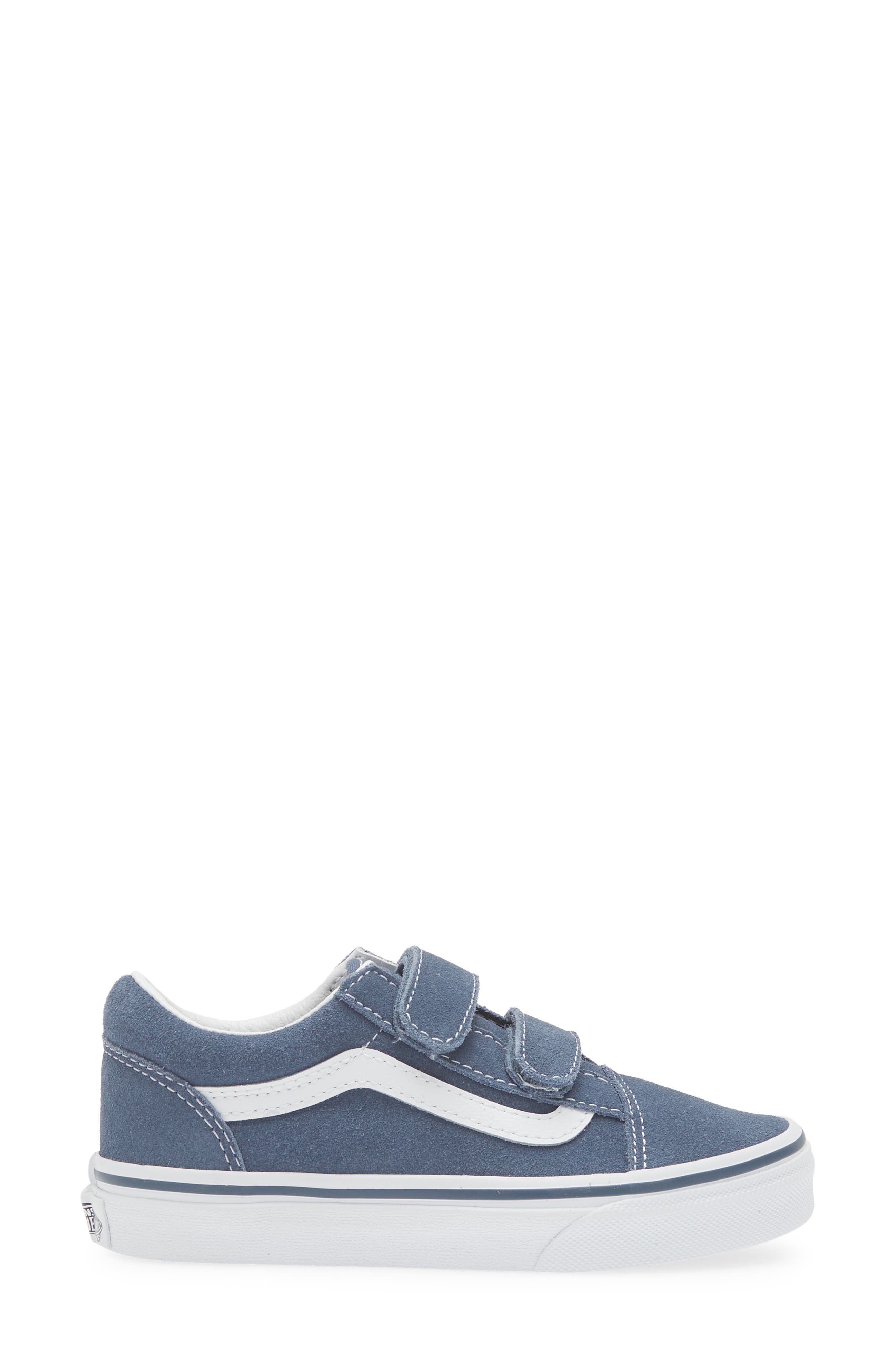 Old Skool Sneaker, Alternate, color, SUEDE VINTAGE INDIGO