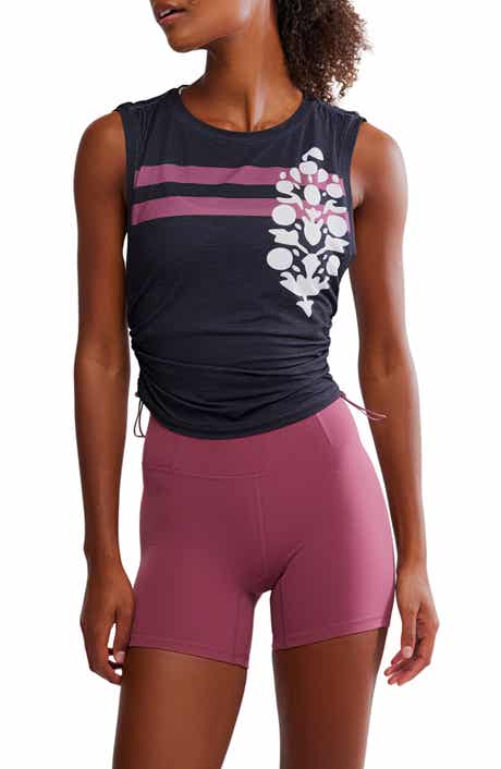 Free People FP Movement Sport Mode Logo Muscle T-Shirt