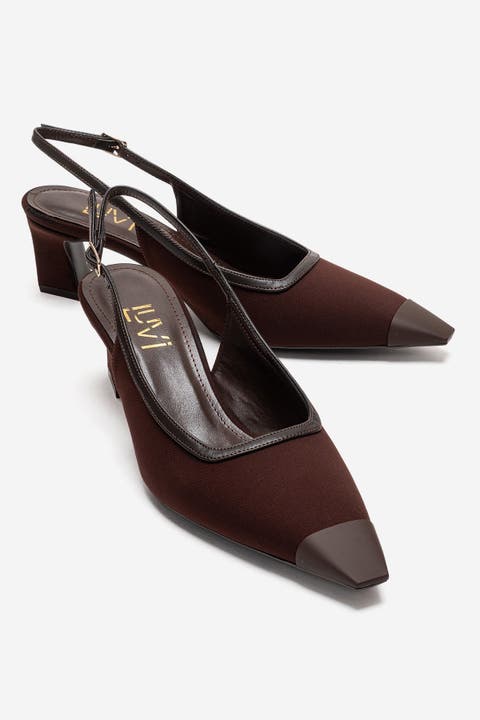 Hilda Block Heel Pump