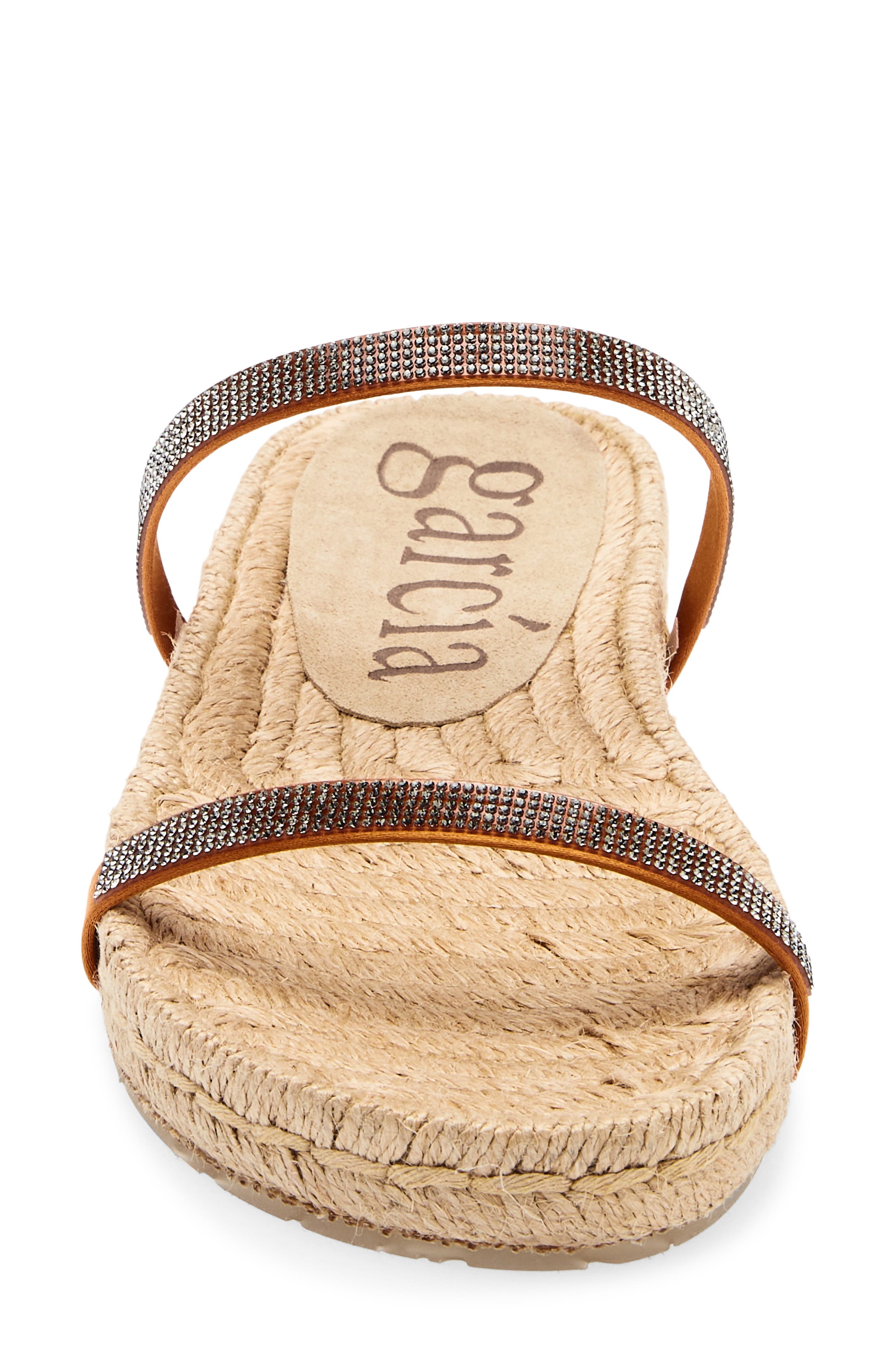 Pedro Garcia Janna Espadrille Sandal, Alternate, color, Sunset Satin