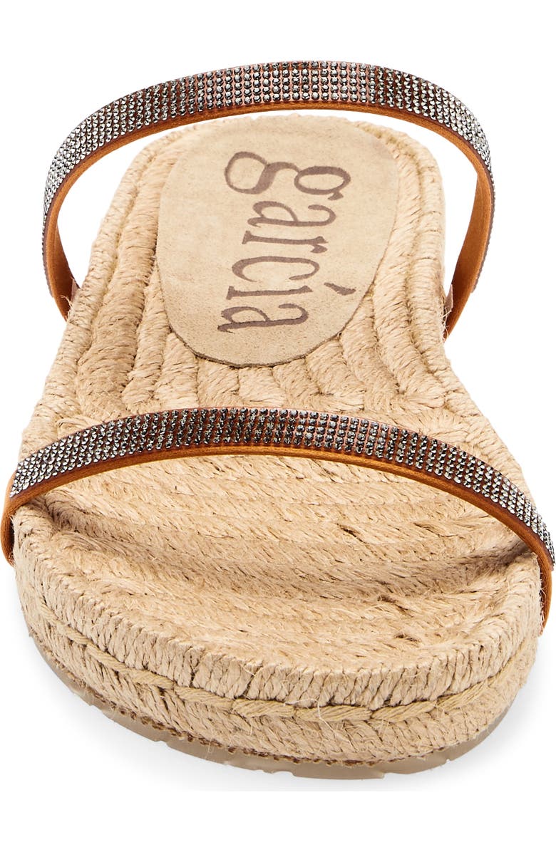 Pedro Garcia Janna Espadrille Sandal, Alternate, color, Sunset Satin