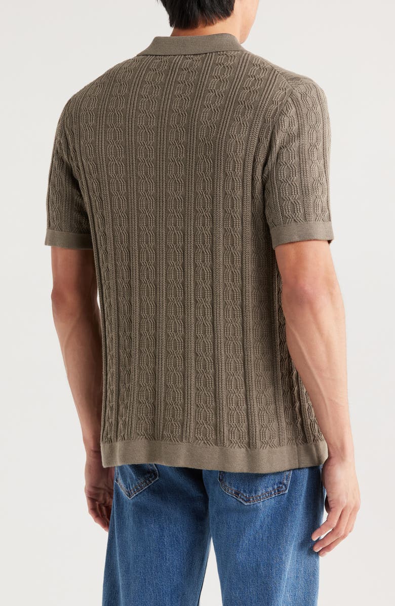 TRUTH Textured Short Sleeve Cardigan, Alternate, color,