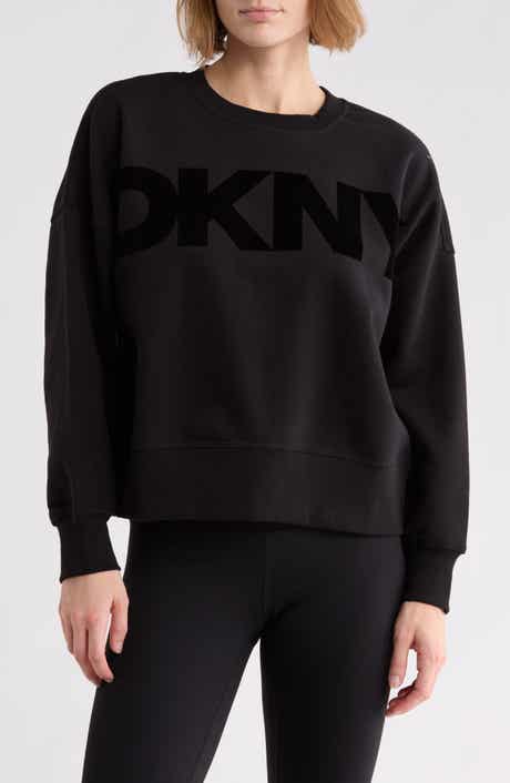 Exploded Flocked Logo Blouson Sweatshirt