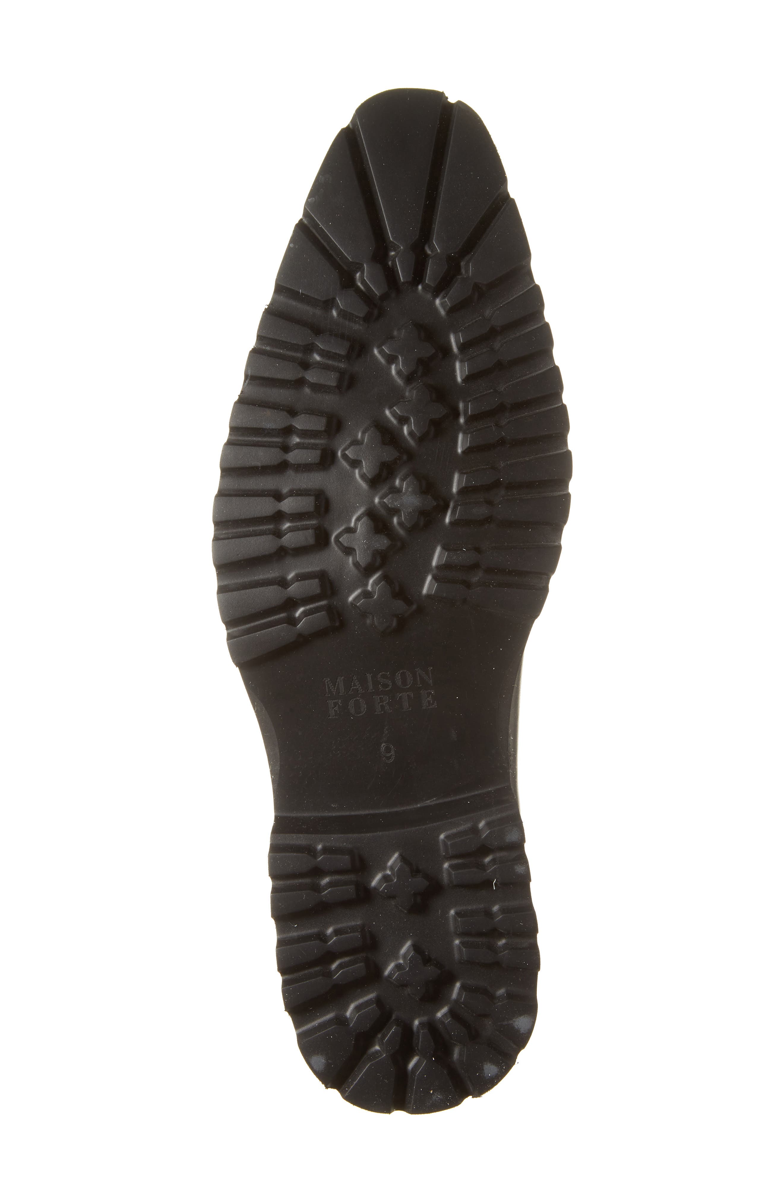 Maison Forte Presidio Wholecut Leather Oxford, Alternate, color, Black