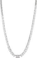 Nadri Isle Cubic Zirconia Collar Necklace