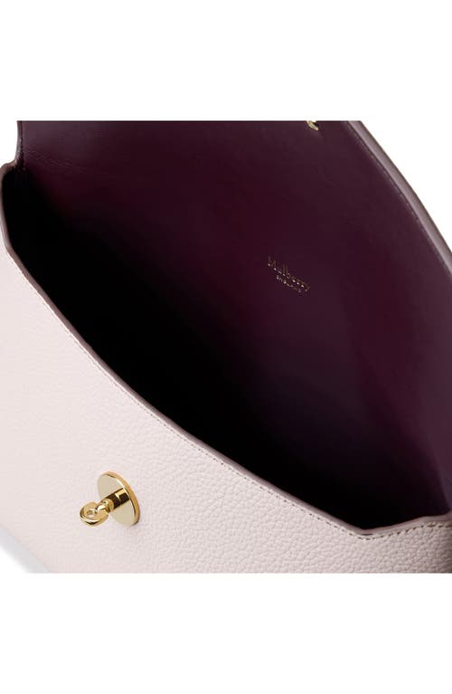Mulberry Darley Leather Cosmetic Pouch In Blossom Pink