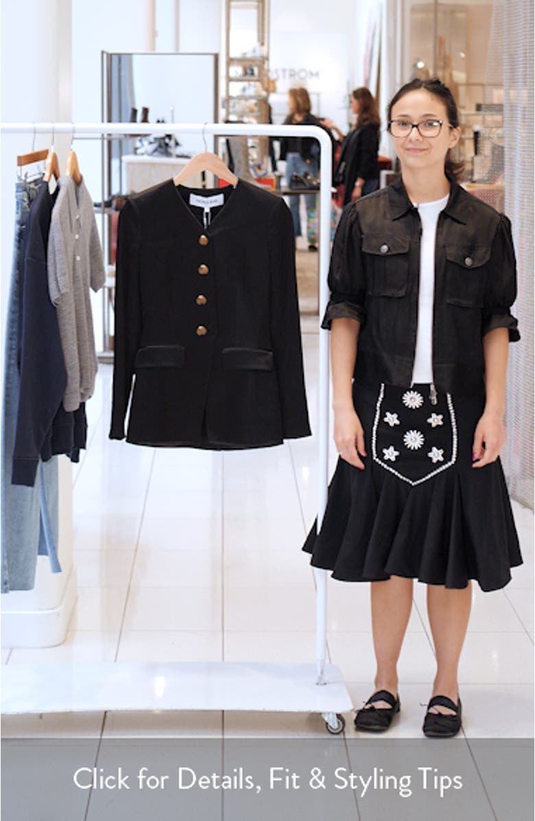 Cynthia Satin Jacket, sales video thumbnail