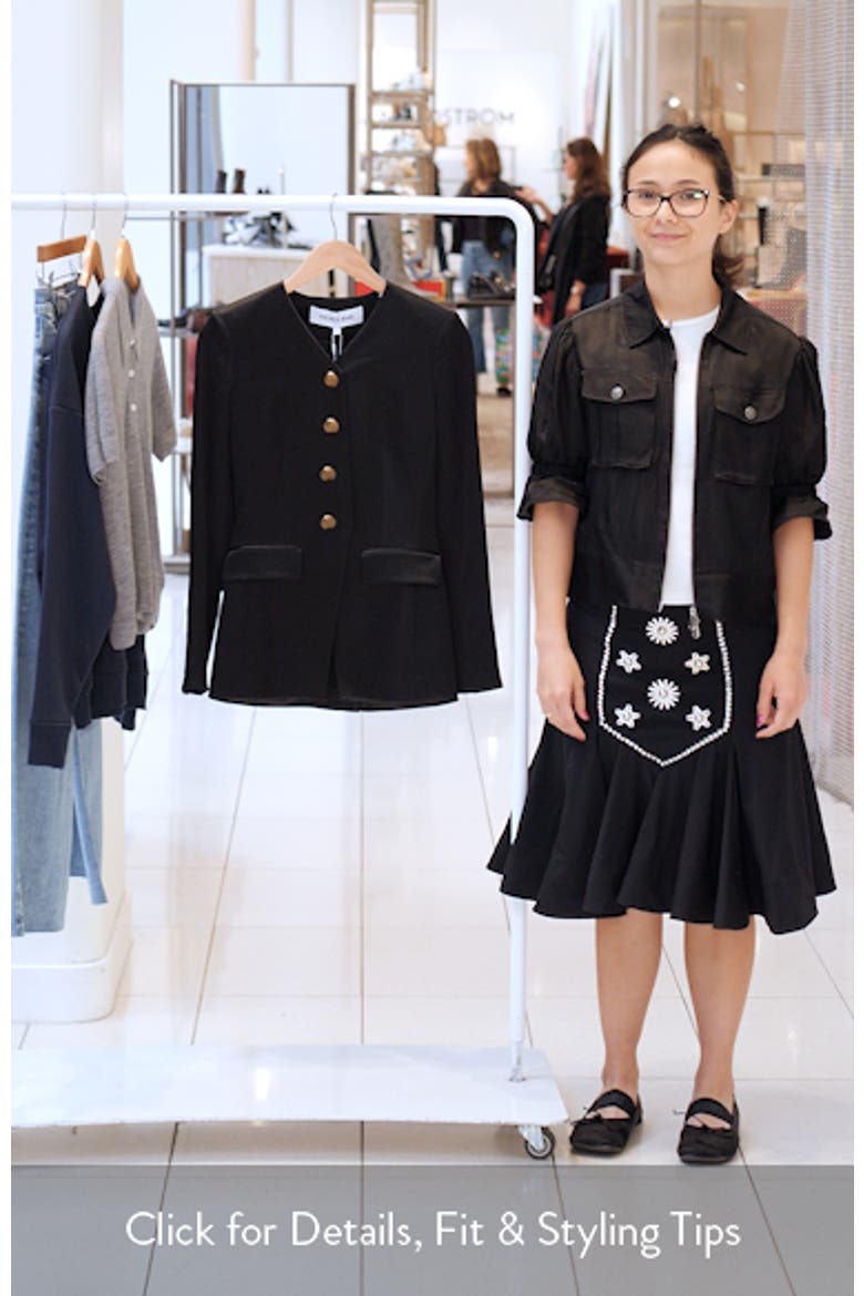 Cynthia Satin Jacket video