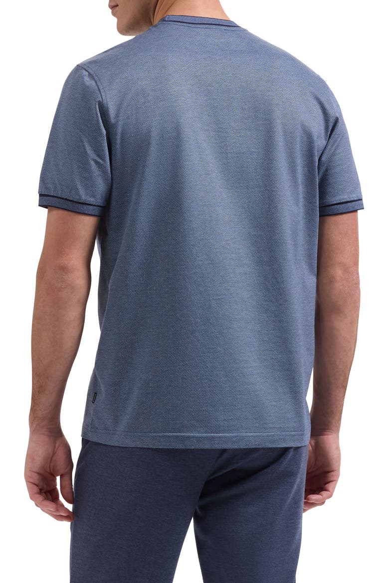 Crewneck Pima Cotton T-Shirt, Alternate, color, NAVY
