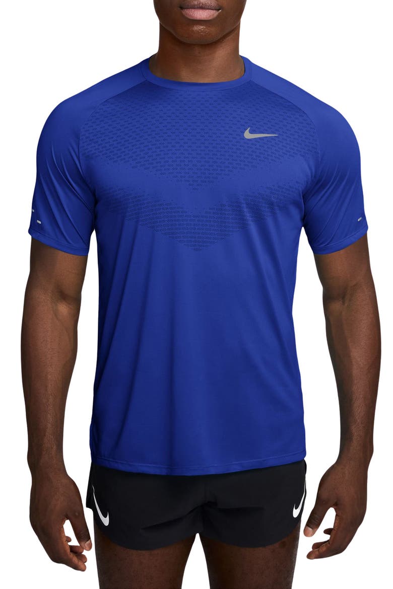 Stride Dri-FIT ADV Running T-Shirt, Main, color, 405 HYPRYL/REFSIL