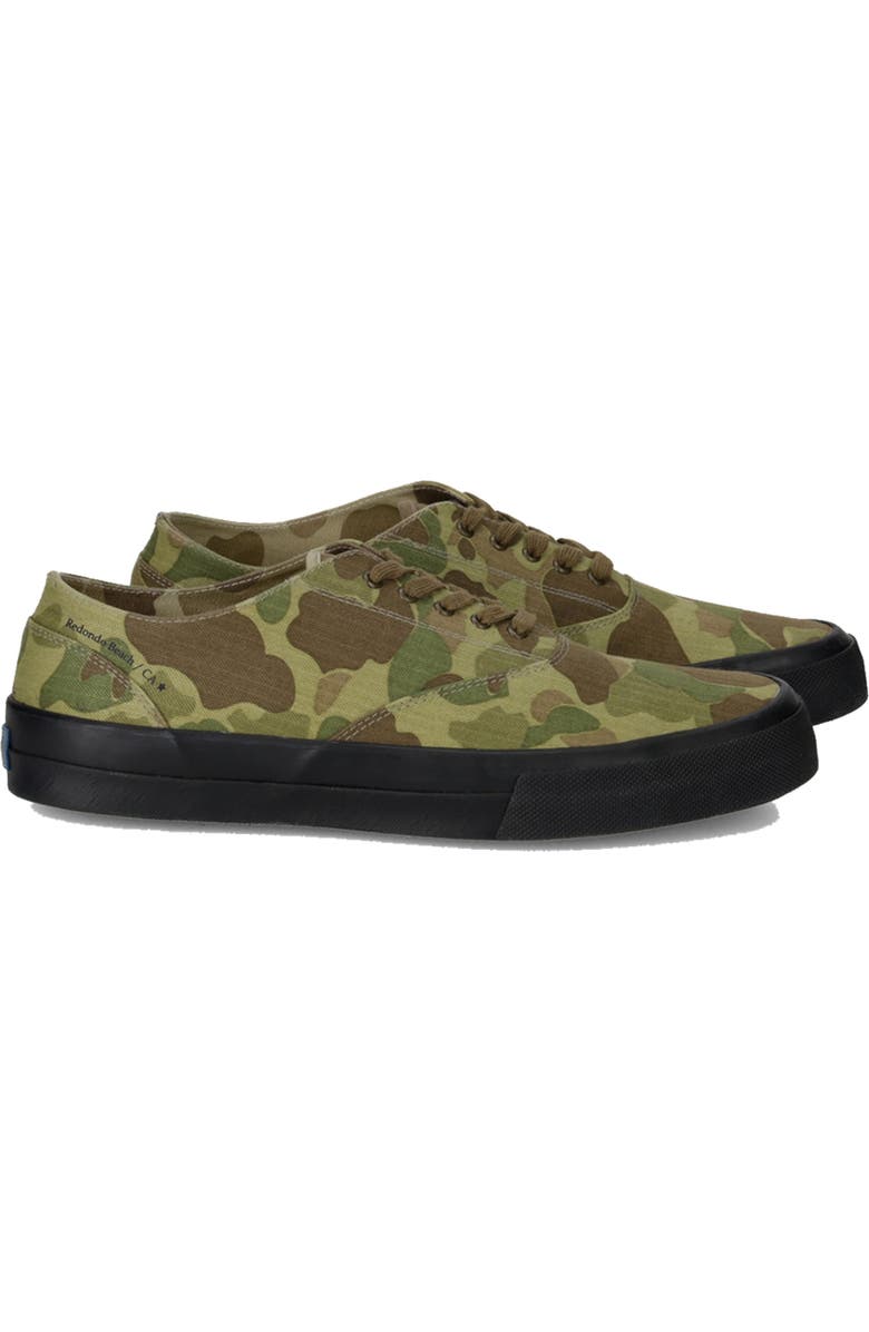 Fortela Redondo Canvas Sneakers by Mr. Fliks, Main, color, Camo Black Sole