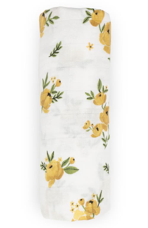Little Unicorn Organic Cotton Muslin Swaddle Blanket In White