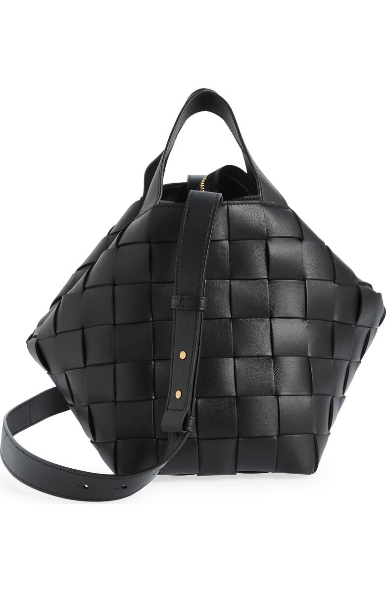 Bottega Veneta Cassette Bowling Intrecciato Leather Bag, Alternate, color,