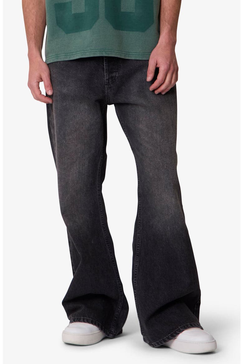Kick Flare Jeans, Main, color, WESTERN BLACK